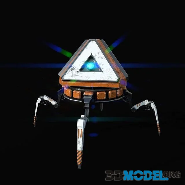 Apex Pack Bot Low-poly (PBR)