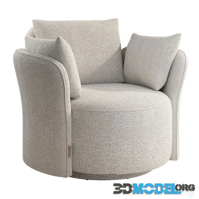 Armchair Dantone home Lulu L
