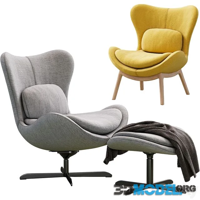 Armchair Lazy By Calligaris