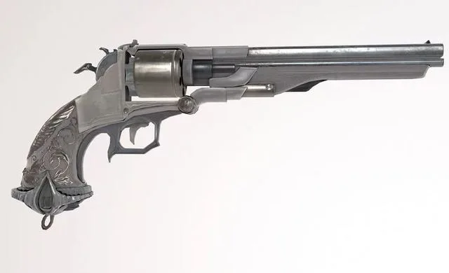 Assassins creed reclamation revolver Low-poly (PBR)