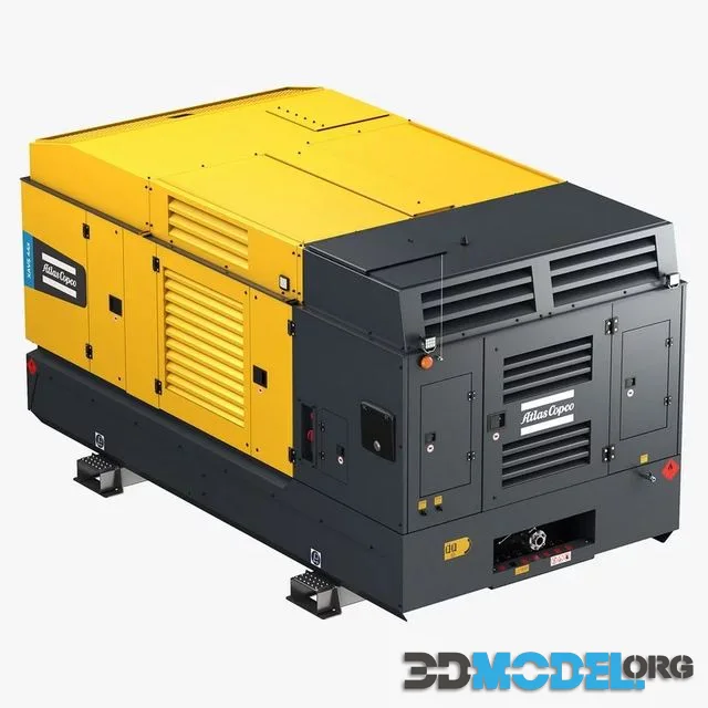 Atlas Copco Large Portable Diesel Air Compressor – XAVS – XATS 528 SD (PBR)