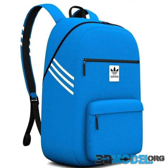 BackPack adidas originals Low-poly (PBR)