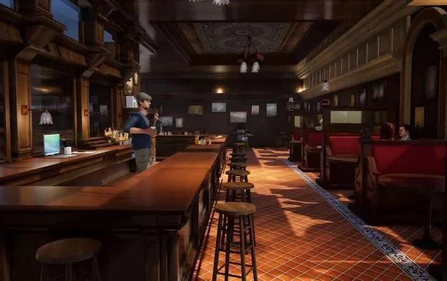 BAR LA ARENERA Low-poly (PBR)