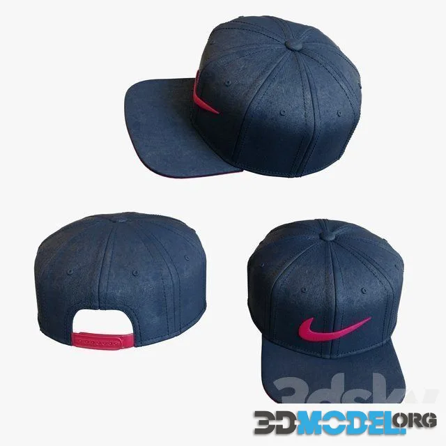 Baseball cap NEKE SWOOSH PRO - BLUE