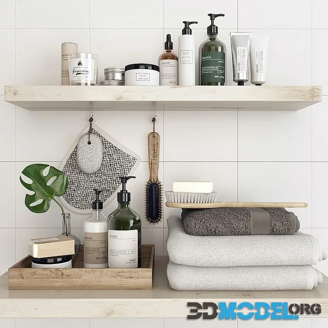 Bathroom decor (cosmetics, accessories)