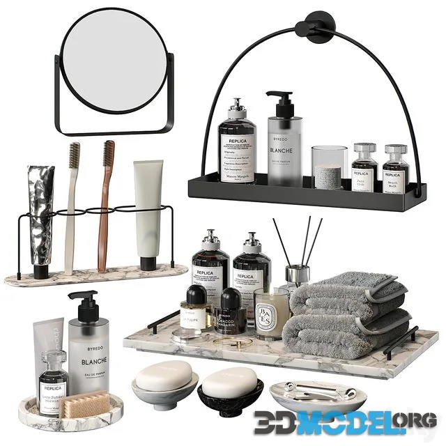 Bathroom decor set P07