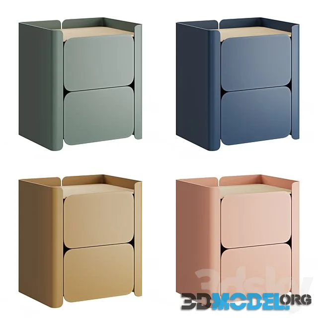 Bedside Table Lirio by Hiro