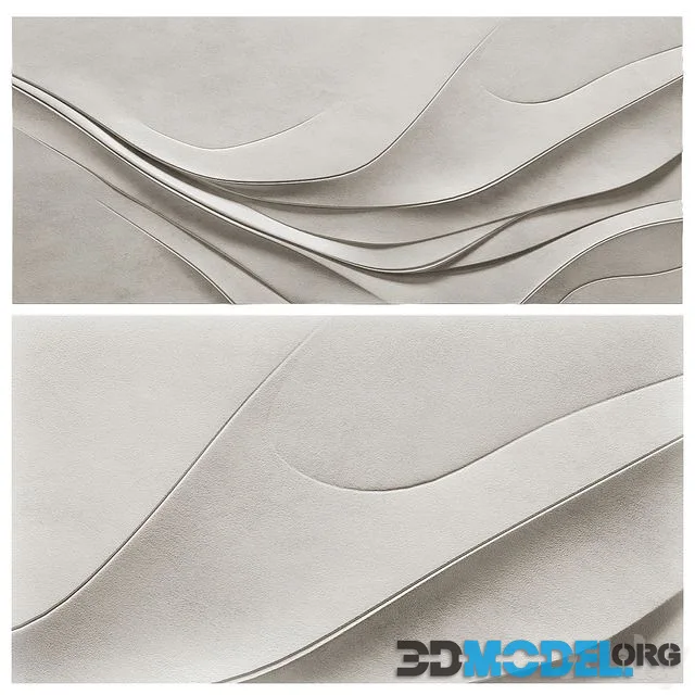 Beige Abstract Wall Art