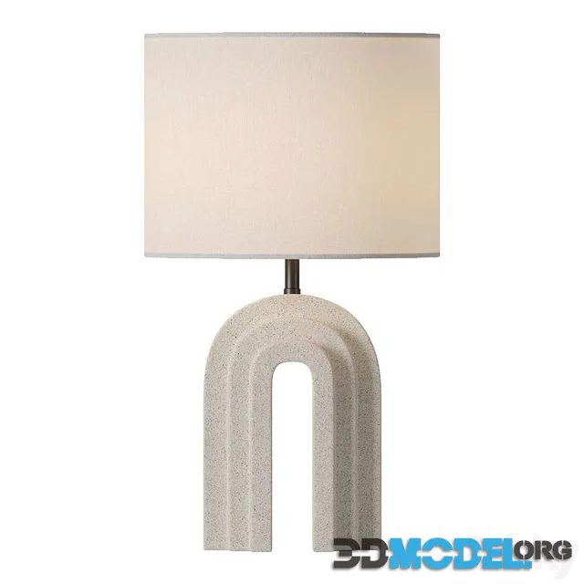 Blanc Arched Table Lamp