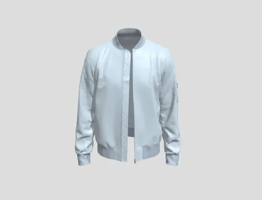 Bomber Jacket Unzipped (PBR)