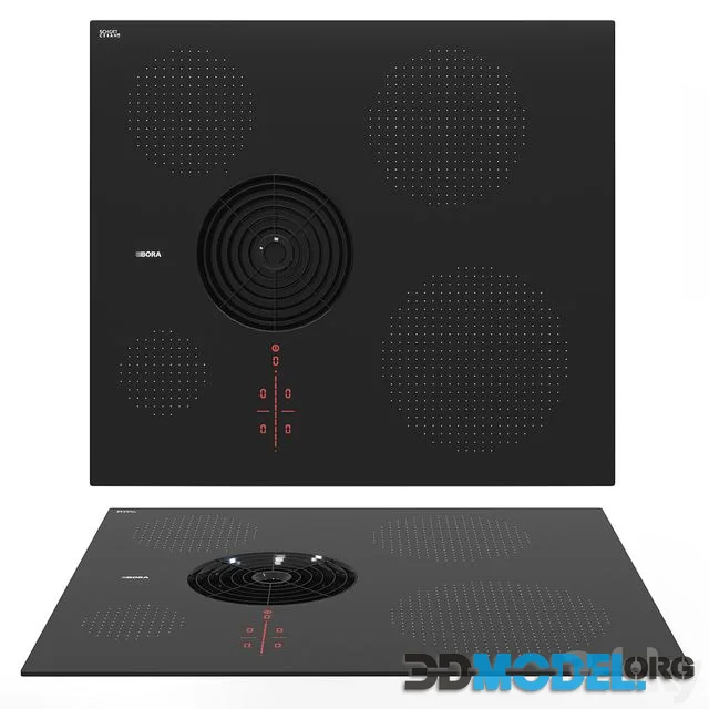 BORA PURSA Cooktop with extractor