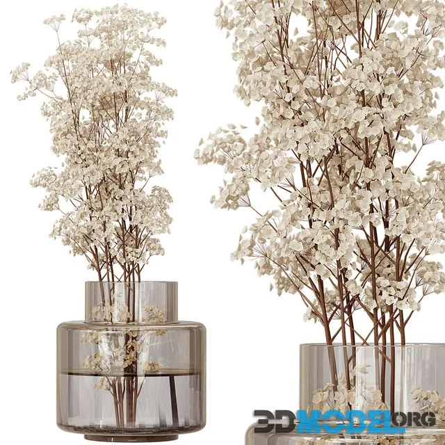 Bouquet of Flowers - in a glass vase