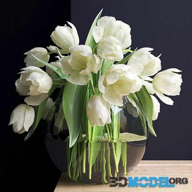 Bouquet of flowers in a vase 20