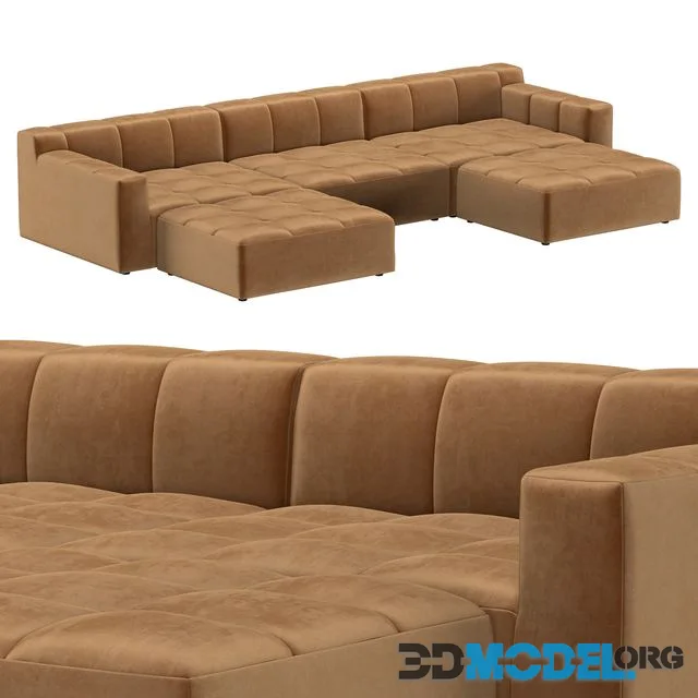 BURANO MODULAR CUSTOMIZABLE SECTIONAL