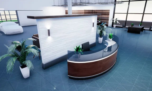 Car dealership - Showroom