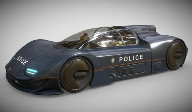 CAR 7 SCIFI (3Dpro) (PBR)