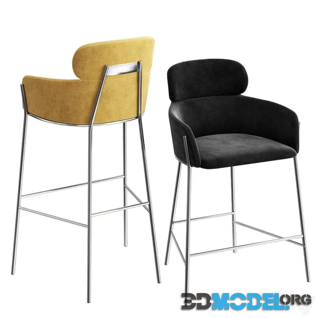 CB2 azalea bar stools & counter stool