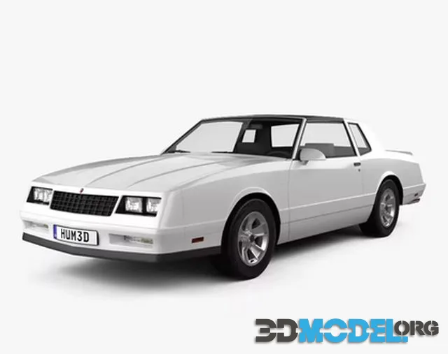 Chevrolet Monte Carlo SS 1986