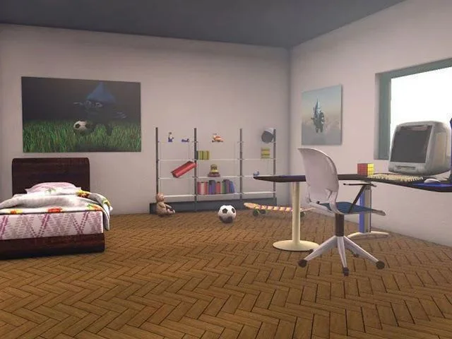 Children room Low-poly (PBR)