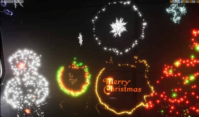 Christmas VFX Particles