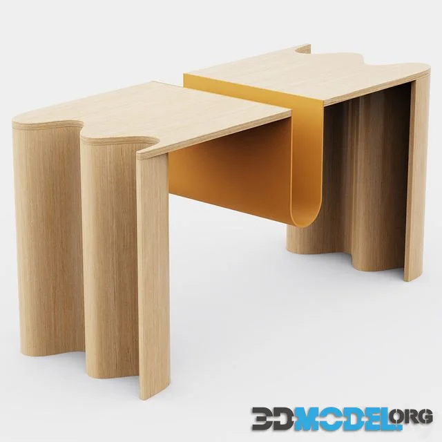 Cloth coffee table