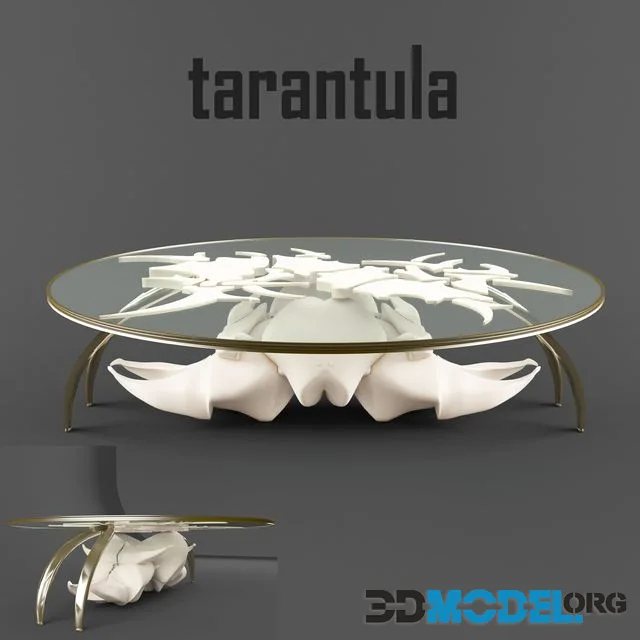 Coffee table - tarantula
