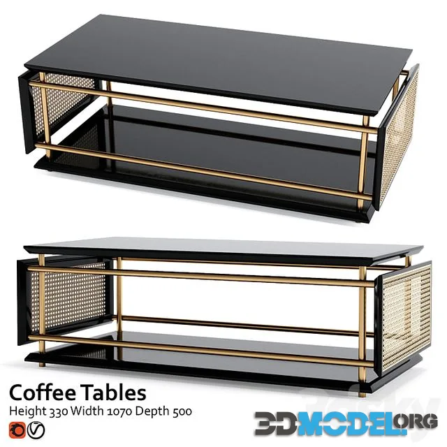 Coffee table Wiener Box
