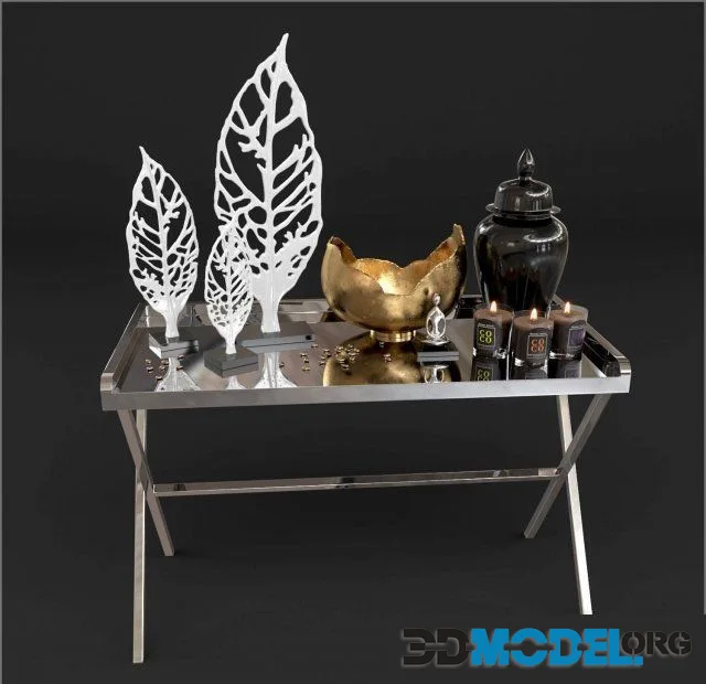 CONSOLE & DECOR SET 4