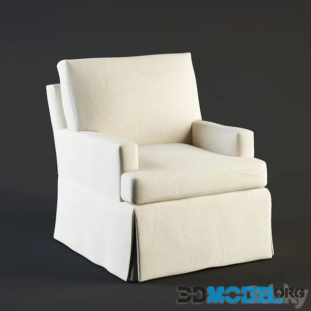 Crate & Barrel Hathaway Swivel Glider