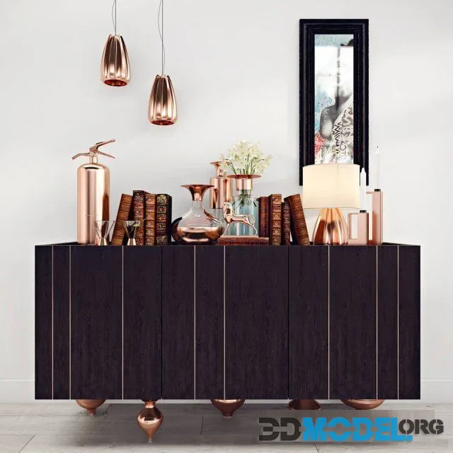 Credenza + Decor