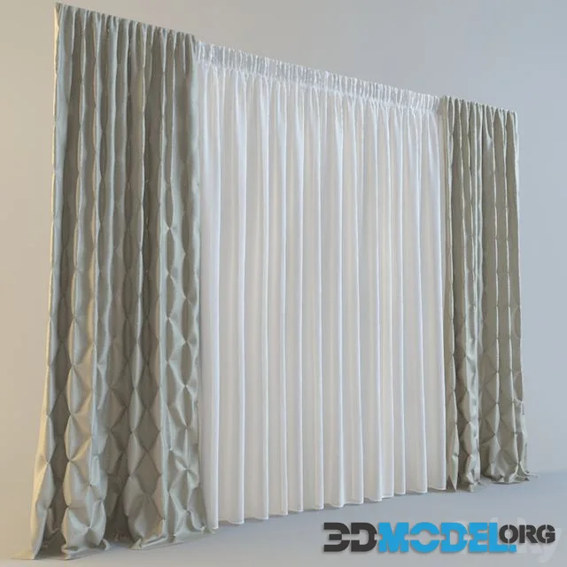 curtains with tucks
