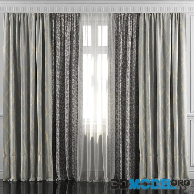 Curtains with window 38