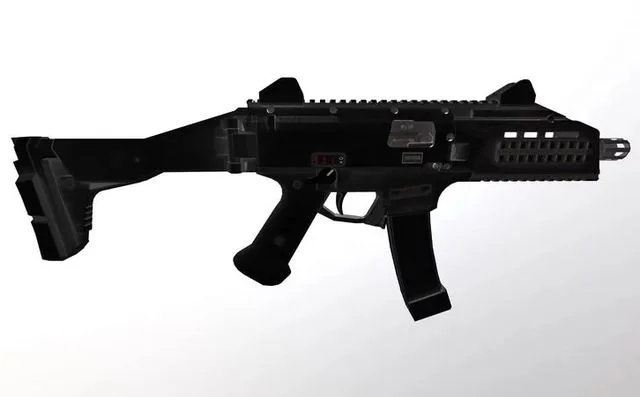 CZ Scorpion Evo 3 Low-poly (PBR)