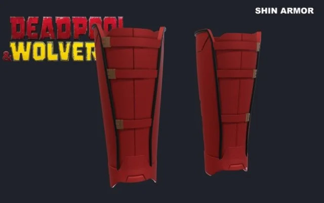 Deadpool And Wolverine Shin Armor (PBR)