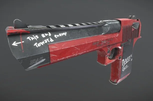 Deadpool's Desert Eagle! (PBR)