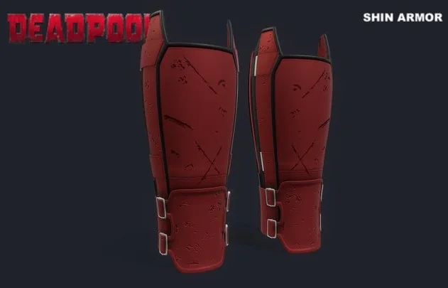 Deadpool Shin WIP (PBR)