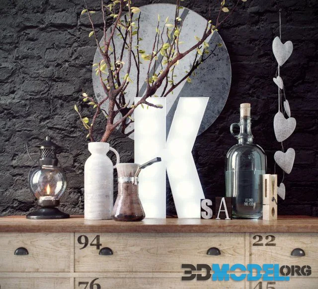 Decor set 002 loft