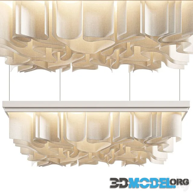 Decorative ceiling Wave ceiling