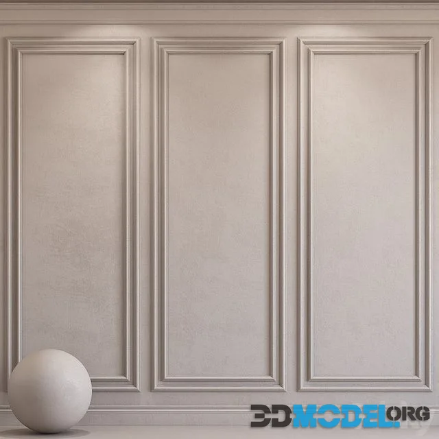 Decorative plaster with molding 71