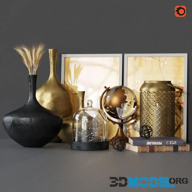 Decorative Set Gold
