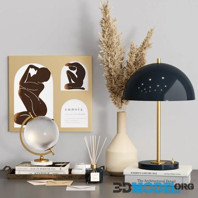 Decorative Set Zara Home with Dry Plants
