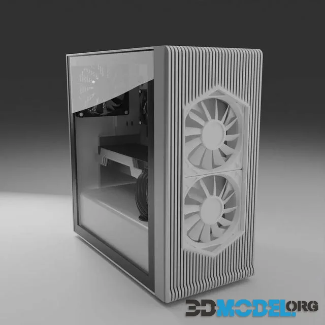 Desktop-PC Low-poly (PBR)