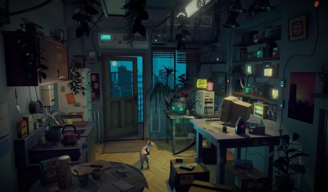 Droid Workshop Kitchen (PBR)