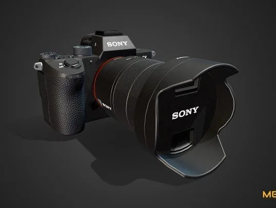DSLR Camera Game Ready (PBR)