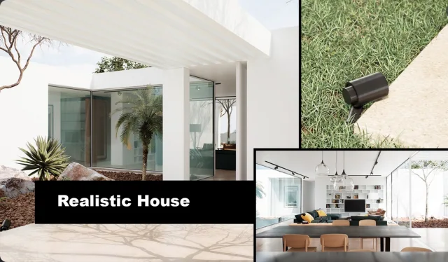 DVIZ Realistic House Archviz Project