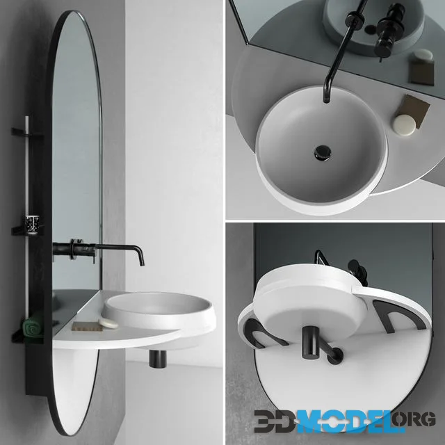 Ex.t Arco bathroom set