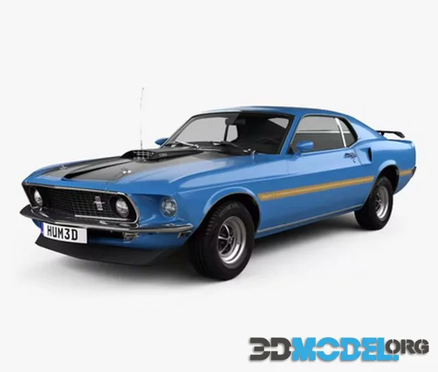 Ford Mustang Mach 1 351 1969