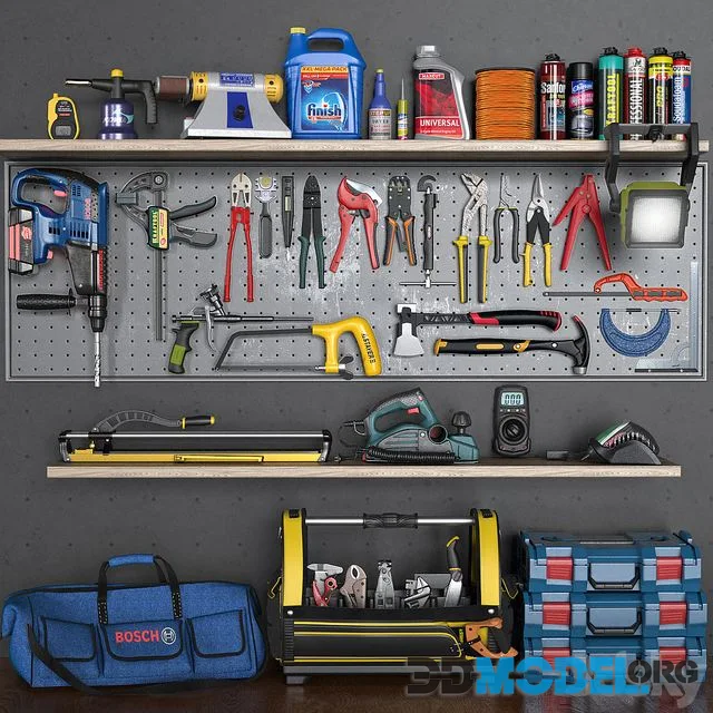 Garage tools set 005