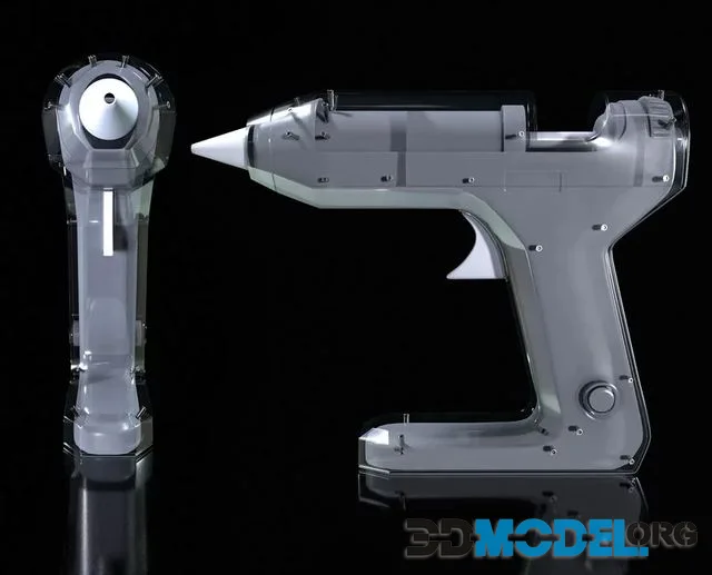 Glue gun Low-poly (PBR)