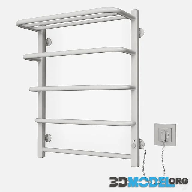 Heated towel rail of LARIS ZEBRA STANDARD